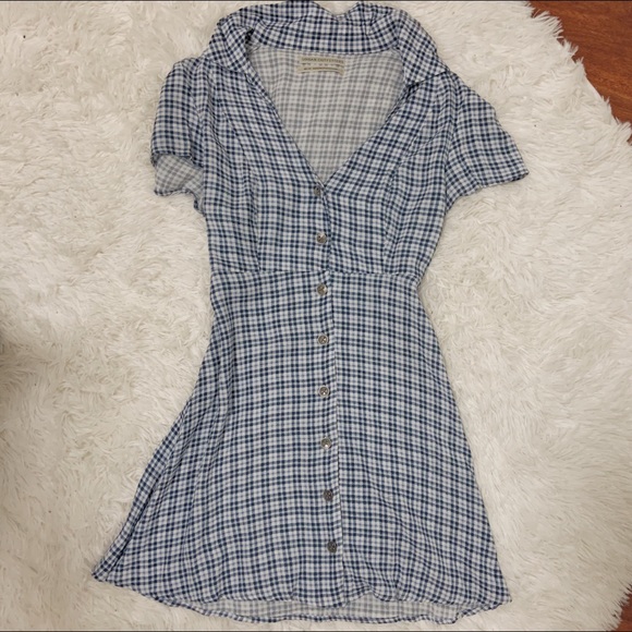 Urban outfitters Mallory plaid button down dress - Picture 2 of 3